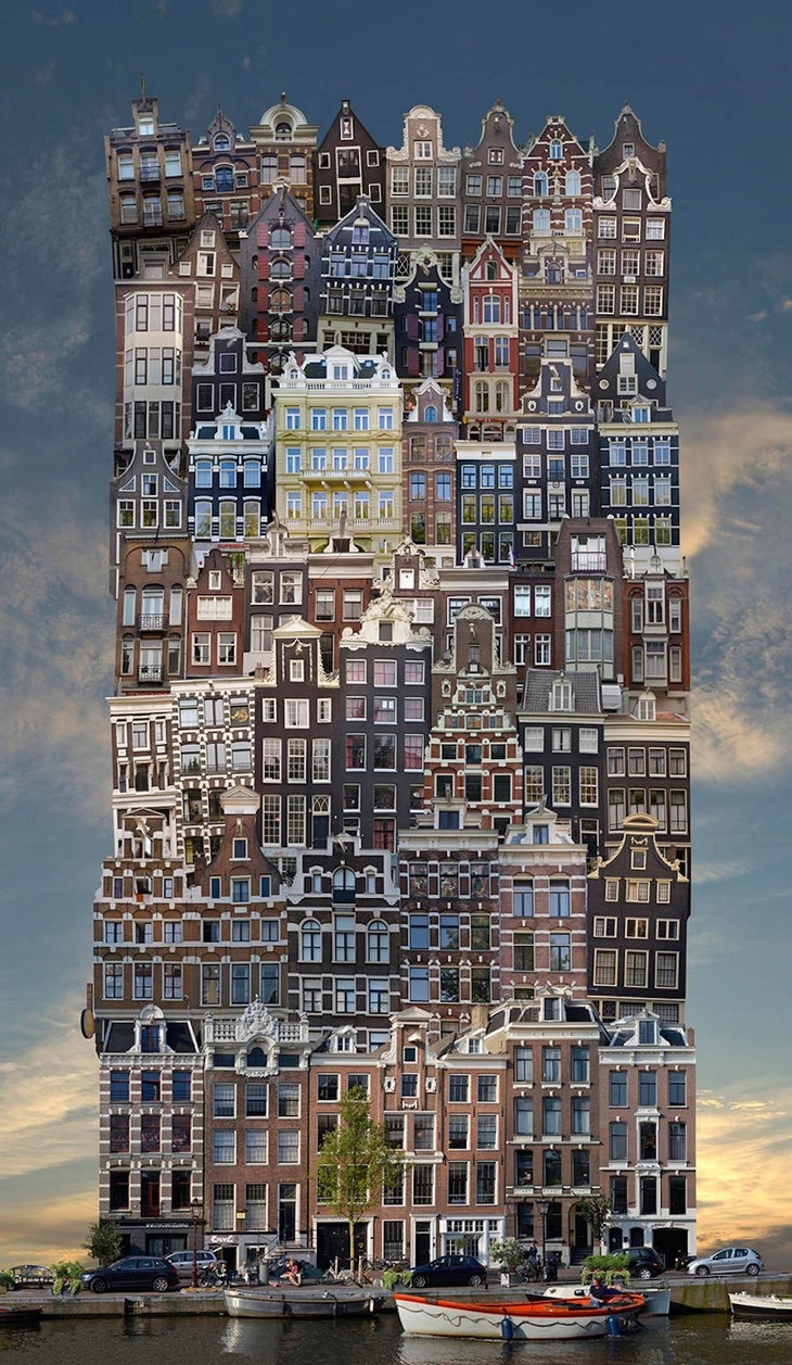 Archisearch - Babel 15, 2015, C-Type print, 170 x 100 cm. (c) Jean-François Rauzier